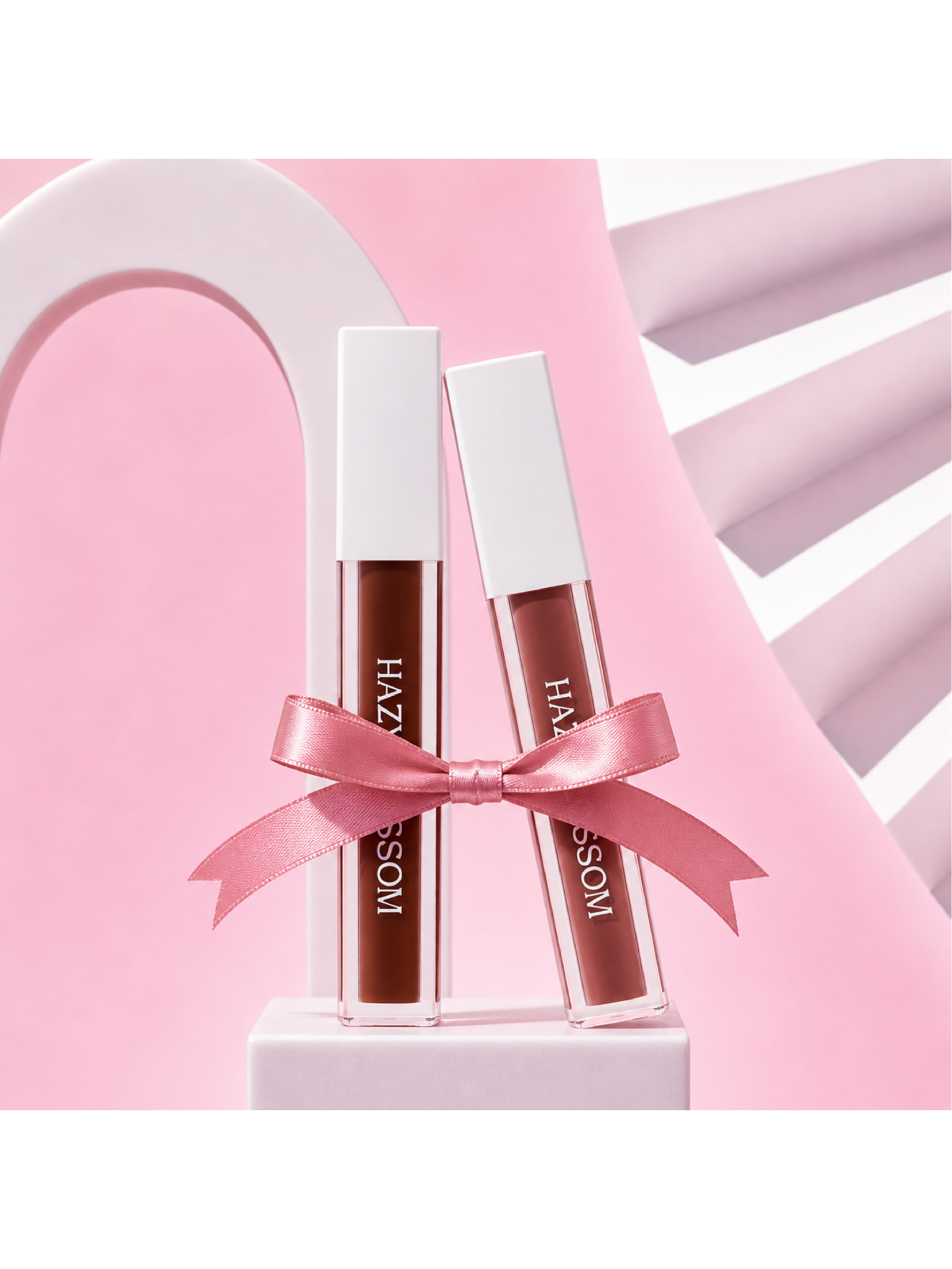 Heaven Matte Liquid Lipstick Signature Combo Sets | Cherry Mocha Duo, Blush & Beige Duo & Nude Lovers Duo | 3.5ml × 2 Each