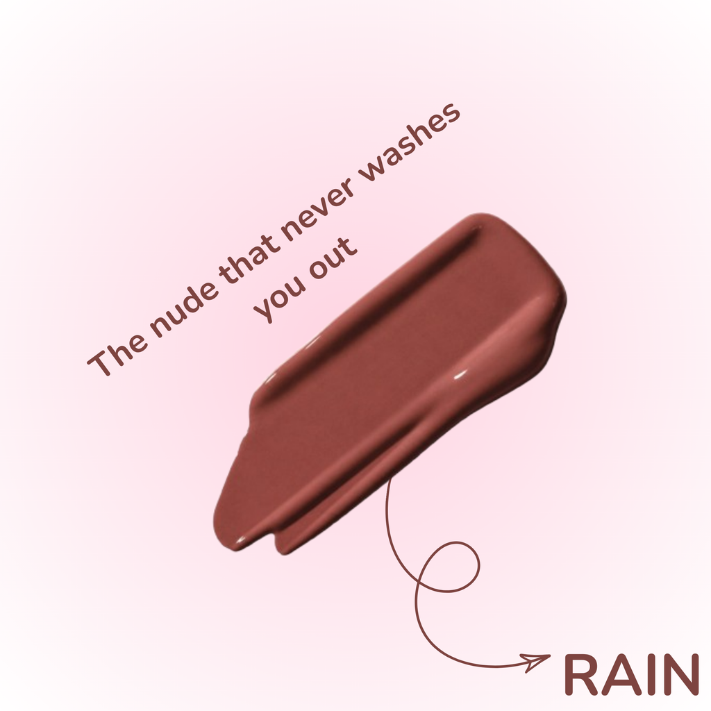 Heaven Matte Super Stay Lipstick – Rain | Bestselling Nude That Never Washes You Out