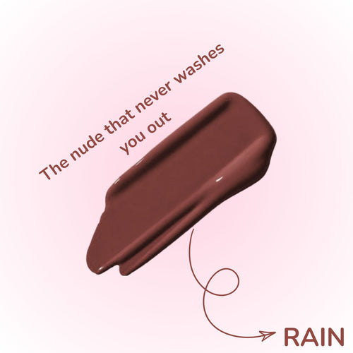 Heaven Matte Super Stay Lipstick – Rain | Bestselling Nude That Never Washes You Out
